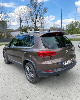 Volkswagen Tiguan cena 64999 przebieg: 181700, rok produkcji 2015 z Pruszków małe 277